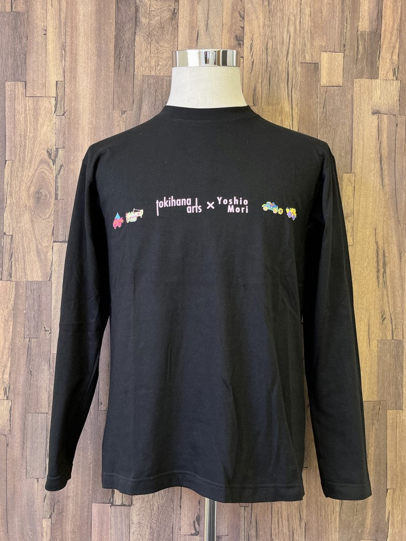 （戦車バックプリント 長袖Tシャツ）Yoshio Mori