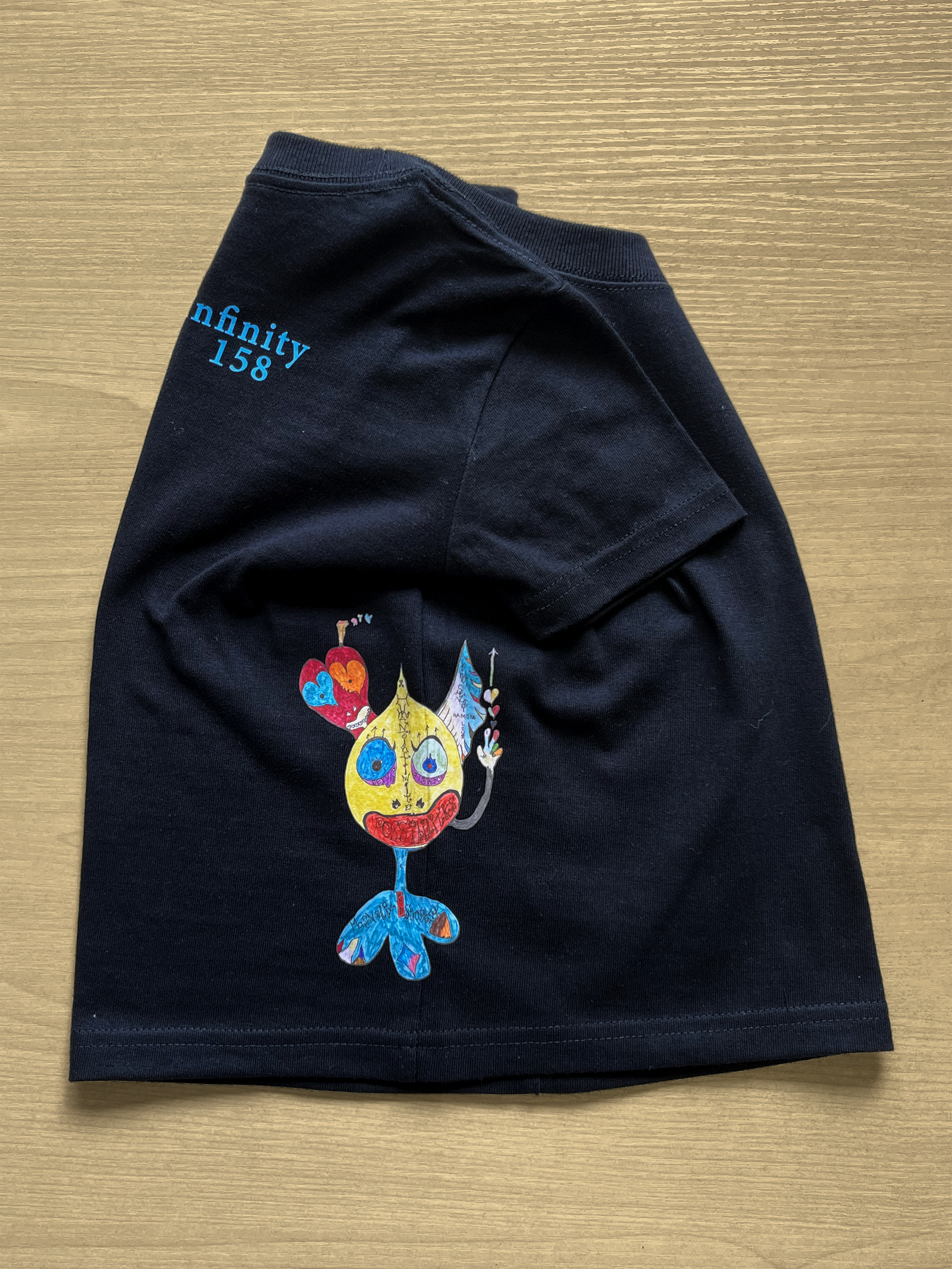 （己の無限の可能性 キッズ半袖Tシャツ） Infinity158