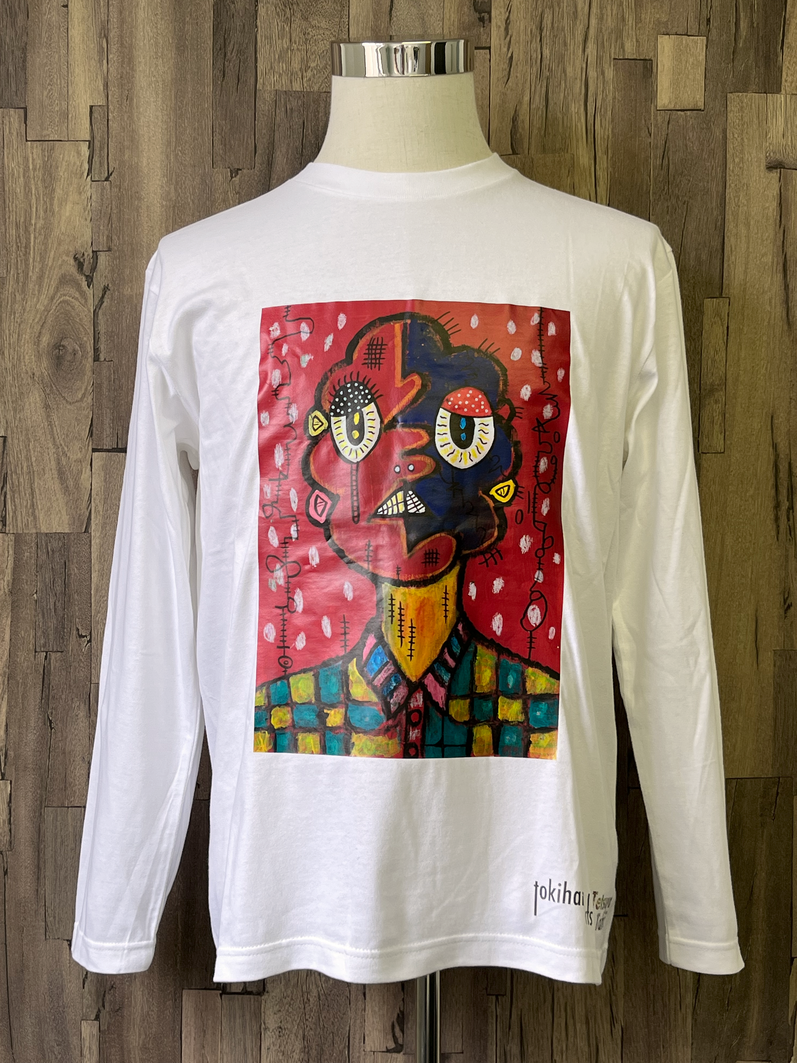 （僕はお荷物 長袖Tシャツ） Tetsuya Tafuji