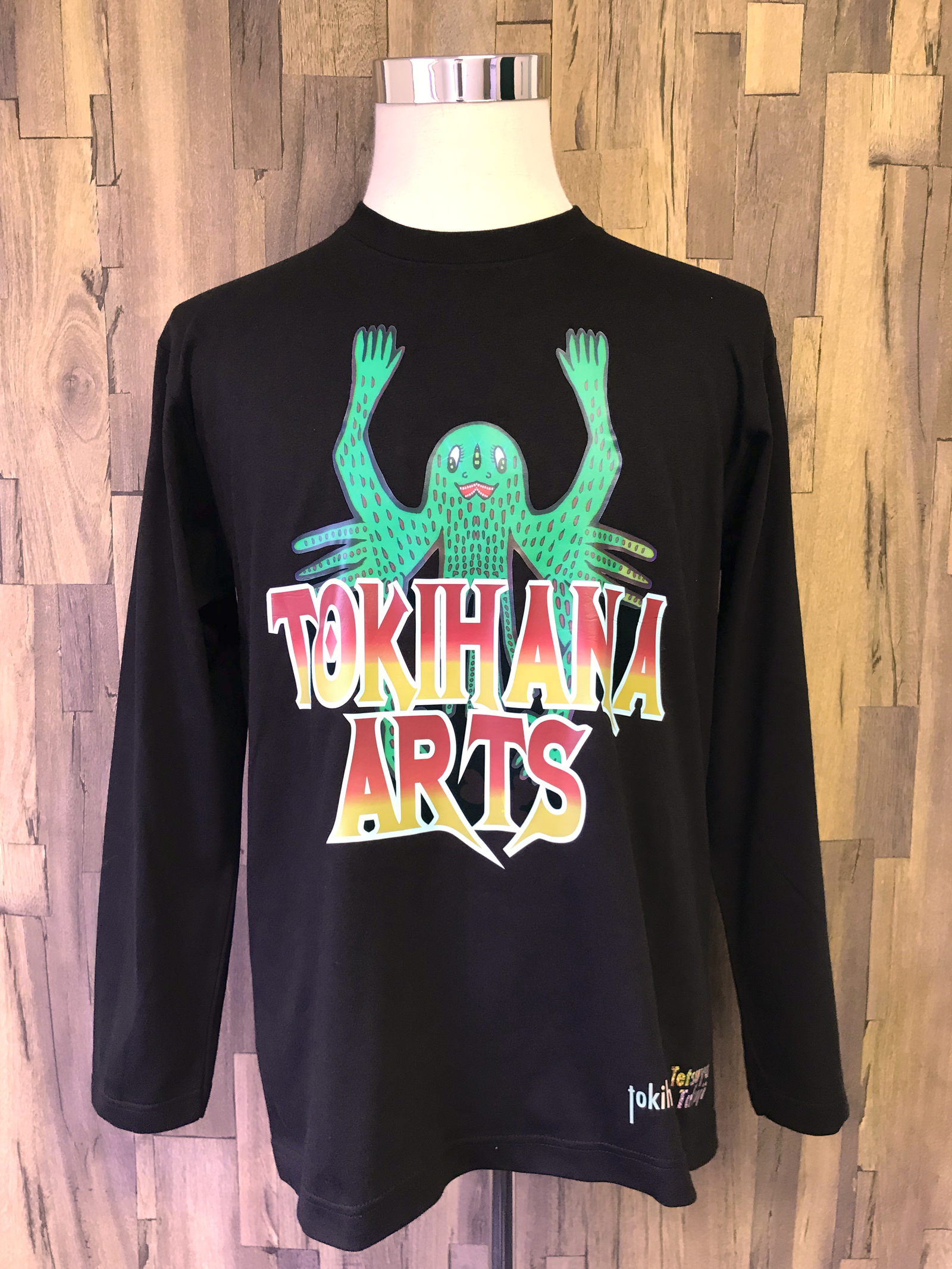 （ゲロゲロゲロッピー 長袖Tシャツ）Tetsuya Tafuji