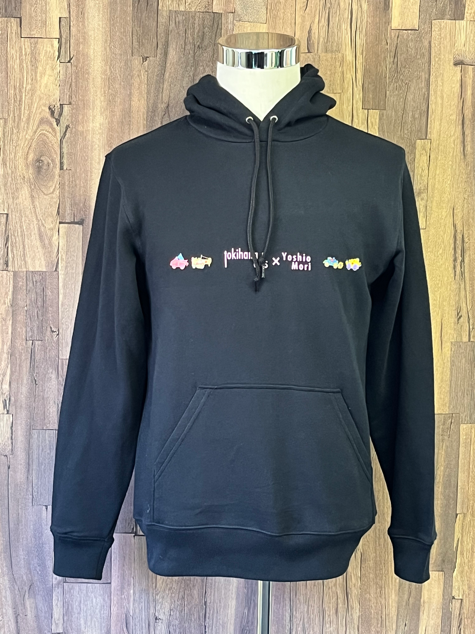 （戦車バックプリント  パーカー）YoshioMori