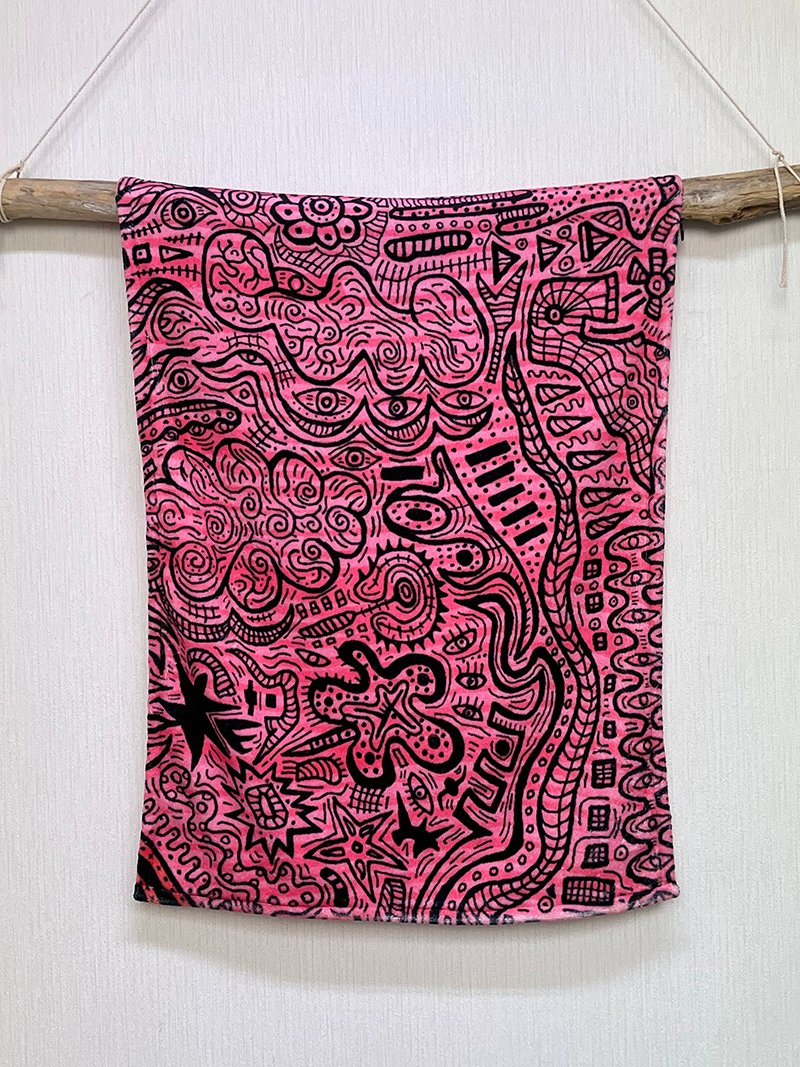 （コンクリートの中で  ブランケット）Tetsuya Tafuji