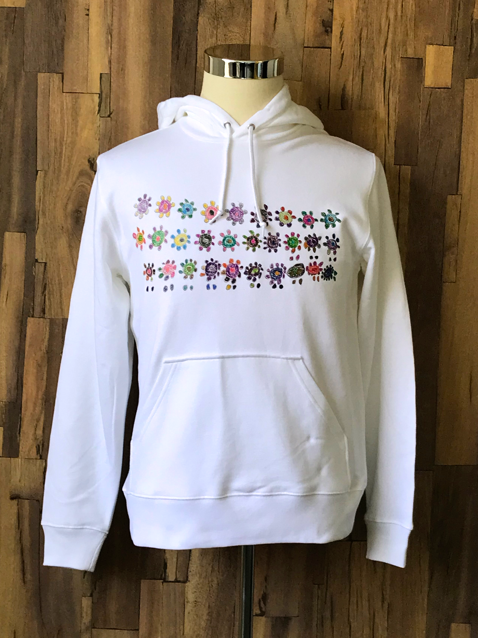 （花 パーカー） Yasuji Takayanagi